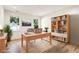 Bright home office features light floors, two windows and lots of natural light at 2611 Charlesgate Ave, Decatur, GA 30030