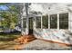 Brick patio leading to the house, complimented by the home's exterior at 2611 Charlesgate Ave, Decatur, GA 30030