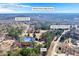 Aerial view of property near Walnut Grove High School, Haynes Creek, and Center Hill Church Rd at 2420 Green Rd, Loganville, GA 30052