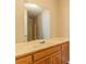 Bathroom featuring a large mirror and a wood vanity with sink at 1201 Keencheefoonee Rd, Rutledge, GA 30663