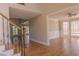 Spacious living room with natural light, hardwood flooring, and elegant trim at 1201 Keencheefoonee Rd, Rutledge, GA 30663