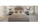 Main bedroom featuring a comfortable bed, upholstered headboard and night stands at 495 Hancock Se Dr, Atlanta, GA 30354