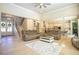 Spacious living room features hardwood floors, neutral walls, and an open layout for a seamless flow at 255 Old Town Rd, Dacula, GA 30019