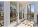 Private balcony with wood decking and metal railing at 1788 Peach Blossom Ne Ln # 45, Atlanta, GA 30324
