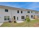 Backyard view of new townhome with green space at 212 Sanctuary Drive, Mcdonough, GA 30253