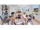 Bright dining area with ample natural light and stylish decor at 93 Sheryl Way, Loganville, GA 30052