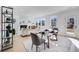 Bright dining area with ample natural light and stylish decor at 93 Sheryl Way, Loganville, GA 30052