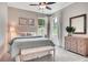 Serene bedroom with calm colors, light, and comfortable furnishings at 151 Sunshower Rdg, Canton, GA 30114