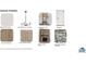 Selection of interior finishes including wall paint, light fixtures, trim, doors, flooring, carpet, and fireplace at 151 Sunshower Rdg, Canton, GA 30114
