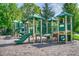 Charming playground with slides and covered play areas, set in a well-maintained community space at 151 Sunshower Rdg, Canton, GA 30114