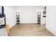 Bright bedroom with hardwood floors and a walk-in closet at 1080 Peachtree Ne St # 1408, Atlanta, GA 30309