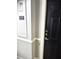 Private apartment door with keyless entry and modern hardware at 1850 Cotillion Dr # 3221, Dunwoody, GA 30338