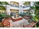 Community courtyard with fountain, benches, and lush landscaping at 1850 Cotillion Dr # 3221, Dunwoody, GA 30338