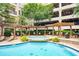 Stunning pool with hot tub and pergola at 1850 Cotillion Dr # 3221, Dunwoody, GA 30338