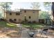 Backyard with patio, landscaping, and playset at 3208 Edgemont Way, Decatur, GA 30032
