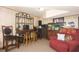 Basement recreation area with bar and seating at 3208 Edgemont Way, Decatur, GA 30032