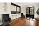 Elegant foyer boasts hardwood floors, stylish decor, and a welcoming atmosphere at 980 Fenimore Cir, Sandy Springs, GA 30350