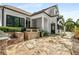 This luxury outdoor kitchen features a brick surround, stone pavers, and space for grilling and entertaining at 980 Fenimore Cir, Sandy Springs, GA 30350