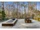 Outdoor space with fire features and scenic view of trees at 3184 Wood Valley Nw Rd, Atlanta, GA 30327
