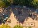 Aerial view of a playground with swings, slides, and a merry-go-round at 3971 Wolcott Cir # 3971, Atlanta, GA 30340