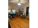Relaxing living room with wood floors, and a flat-screen TV ready for entertainment at 428 Poole Bridge Rd, Hiram, GA 30141