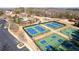 Community tennis and pickleball courts at 4118 Lost Springs Trl, Douglasville, GA 30135