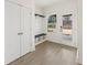 Mud room entry featuring bench with storage, and easy access to the outdoors at 38 Puckett Se Rd, Emerson, GA 30137