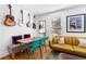 Living room with hardwood floors, eclectic decor, and a comfortable seating area at 764 Edgewood Ne Ave # 1, Atlanta, GA 30307