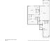 Basement floor plan with bedroom, bathroom, living room, gym, and sauna, as well as stairs for access to the first floor at 5810 Collier Bridge Ln, Hoschton, GA 30548