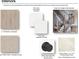 Modern interior finishes including wood flooring, white trim, and dark gray carpet at 509 Pearl St, Cumming, GA 30040