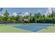 Enjoy a game of tennis on one of our two lighted courts at 879 Big Horn Hollow, Suwanee, GA 30024