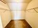 Spacious walk-in closet with shelving offers ample storage at 2717 Kristen Ct, Conyers, GA 30012