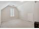 Empty bedroom with neutral walls, carpet, window with shutters, and closet at 1400 Lamont Cir, Dacula, GA 30019