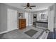 Main bathroom with double vanity and access to the Primary bedroom at 1035 Dorris Rd, Douglasville, GA 30134