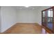 Bright dining room with hardwood floors and deck access at 1801 Laurel Creek Se Trl, Smyrna, GA 30080