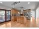 Modern kitchen with stainless steel appliances and island at 1801 Laurel Creek Se Trl, Smyrna, GA 30080