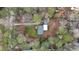 Aerial view of a home surrounded by lush greenery, offering privacy at 589 Northern Ave, Clarkston, GA 30021