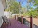 A relaxing outdoor deck area at 1039 Ridgecrest Dr, Smyrna, GA 30080