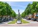 Charming street view with trees and cars parked on the sides at 1039 Ridgecrest Dr, Smyrna, GA 30080