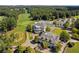 Aerial view of community clubhouse and golf course at 6202 Talmadge Nw Way, Acworth, GA 30101