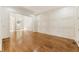 Formal dining room with hardwood floors and wainscoting at 6202 Talmadge Nw Way, Acworth, GA 30101