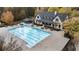 Resort-style pool with expansive deck and clubhouse at 6202 Talmadge Nw Way, Acworth, GA 30101