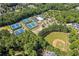 Community tennis courts and baseball field at 6202 Talmadge Nw Way, Acworth, GA 30101