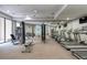 Well-equipped fitness center with treadmills, weight machines, and free weights at 3621 Vinings Slope Se # 1537, Atlanta, GA 30339