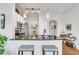 Modern kitchen with granite countertops, pendant lighting, and stainless steel appliances at 3621 Vinings Slope Se # 1537, Atlanta, GA 30339