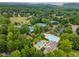 Community overview with pool, tennis courts at 3545 Silver Vista Ct, Cumming, GA 30041