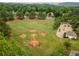 Community baseball field with playground and pavilion at 3545 Silver Vista Ct, Cumming, GA 30041