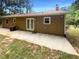 Backyard featuring a concrete patio at 5942 Rock Court #5, Union City, GA 30291