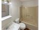 Bathroom featuring a tub shower combo and vanity at 5942 Rock Court #5, Union City, GA 30291