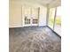 Bright living room with large sliding doors that offer ample natural light and access to the outdoors at 1177 Church St # F, Decatur, GA 30030